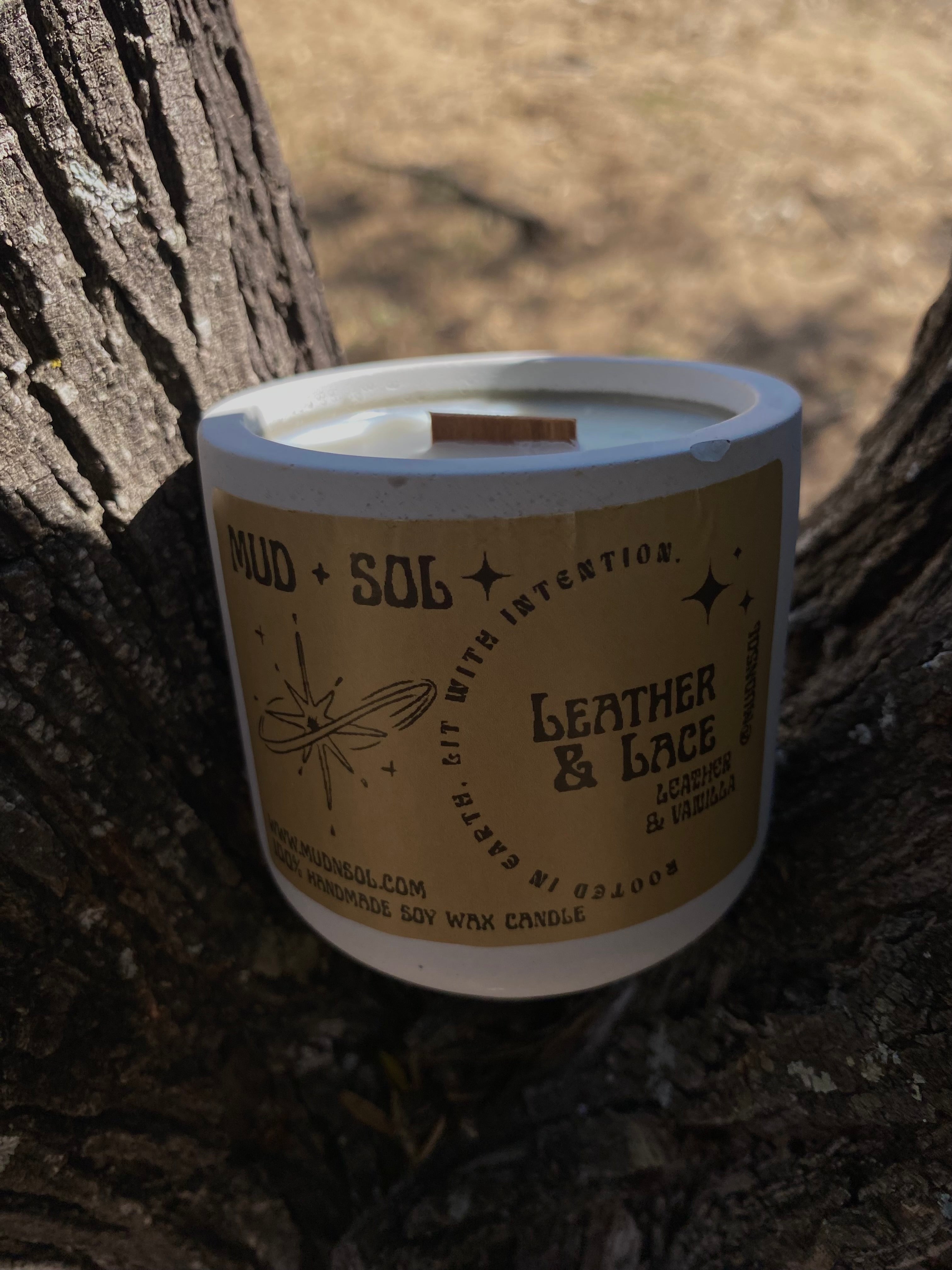 Mud + Sol Candle